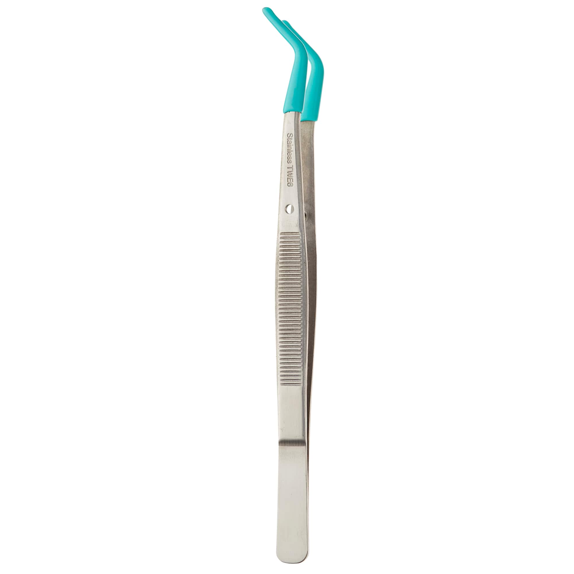 12 Pack: Bent Nose Tweezers by Bead Landing™